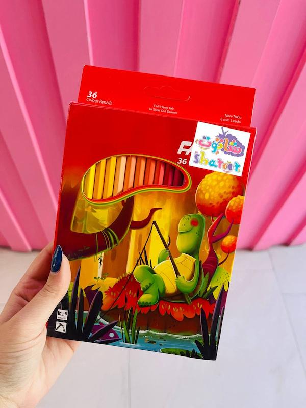 مداد رنگی جعبه ای فکتس