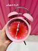 ساعت رومیزی رنگ پاستلی