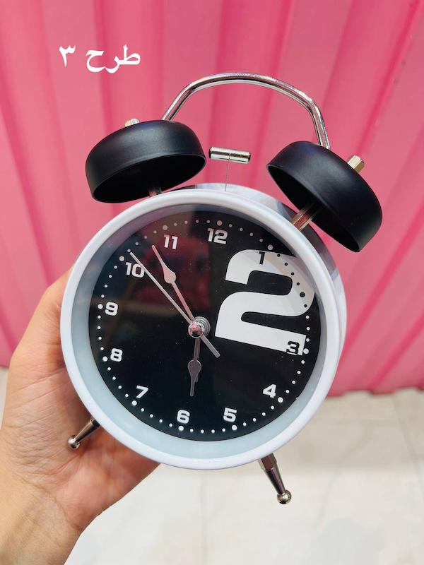 ساعت رومیزی طرح عدد