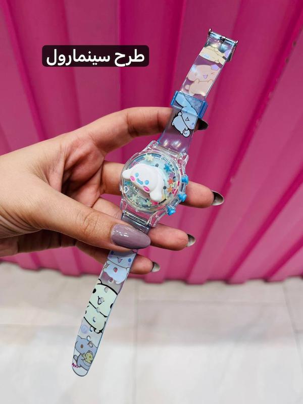 ساعت طرح دار فانتزی اسپینر دار