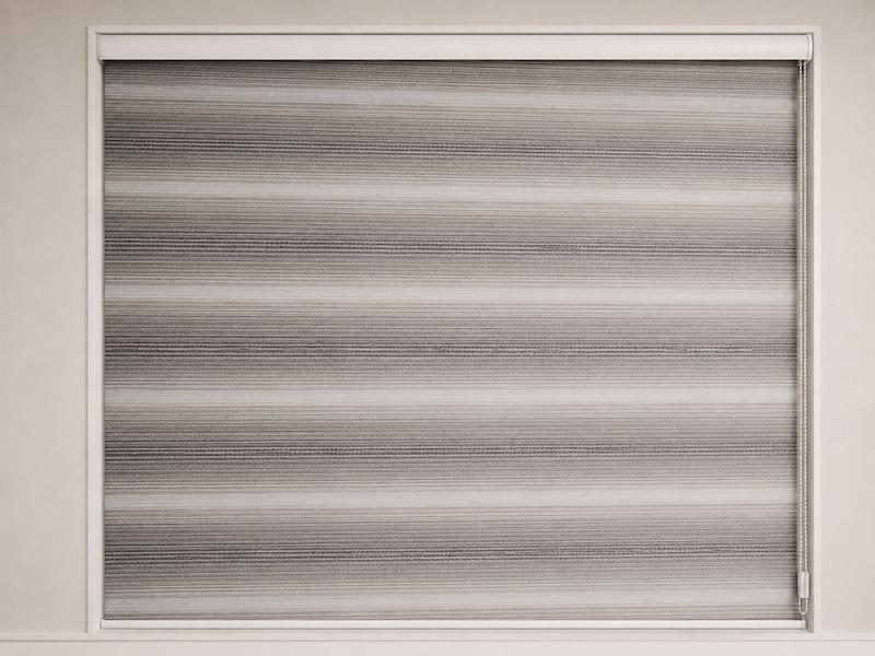پرده زبرا آماده رنگ طوسی (ابعاد :عرض0/89 ارتفاع 2/68 )