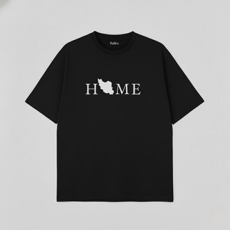 تیشرت طرح Home – کیفیت عالی، چاپ ماندگار-کپی