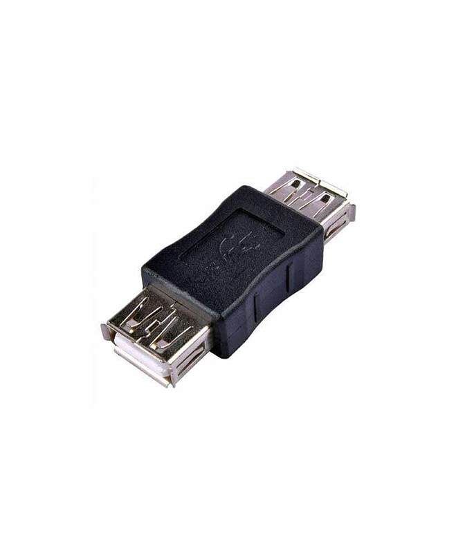 تبدیل دو سر ماده USB - مدل USB 2.0 مشکی