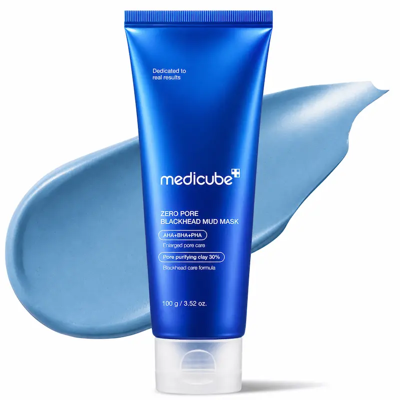 ماسک رفع منافذ و ضدجوش سرسیاه مدی کیوب/مدیکیوب medicube zero pore blackhead mud mask
