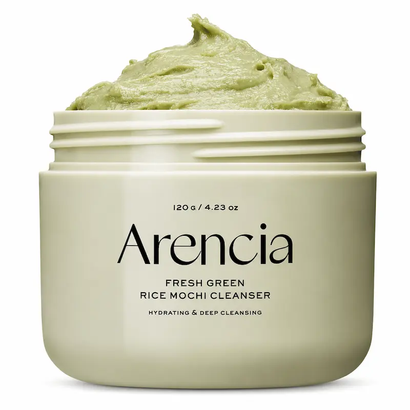 شوینده ضد جوش و جمع کننده منافذ موچی برنج و چای سبز آرنسیا Arencia Fresh Green Rice Mochi Cleanser