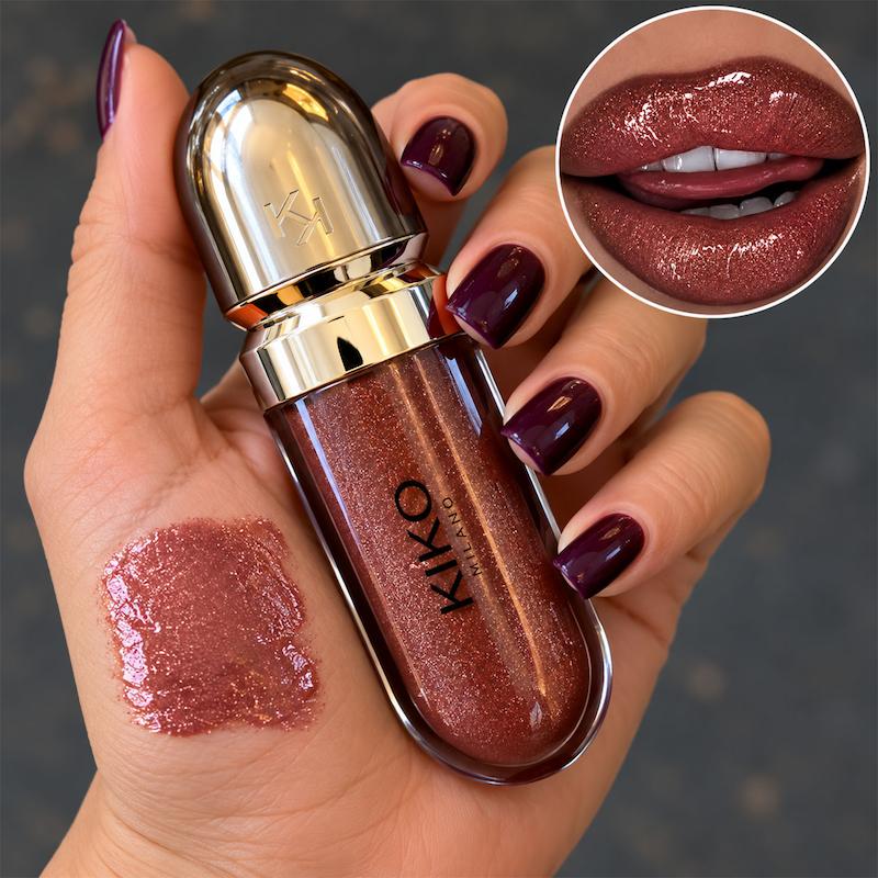 لیپ گلاس کیکو شماره 44 | KIKO 3D Hydra Lipgloss