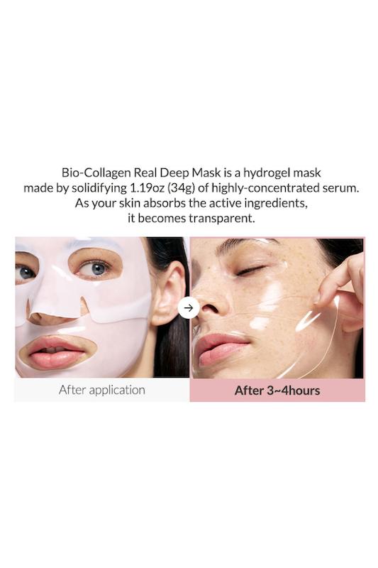 ماسک بیو کلاژن بایودنس ضدچروک و آبرسان ۴ عددی Bio collagen بایودنس