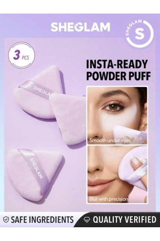 پک سه عددی پد مثلثی پودر فیکس Insta ready شیگلم