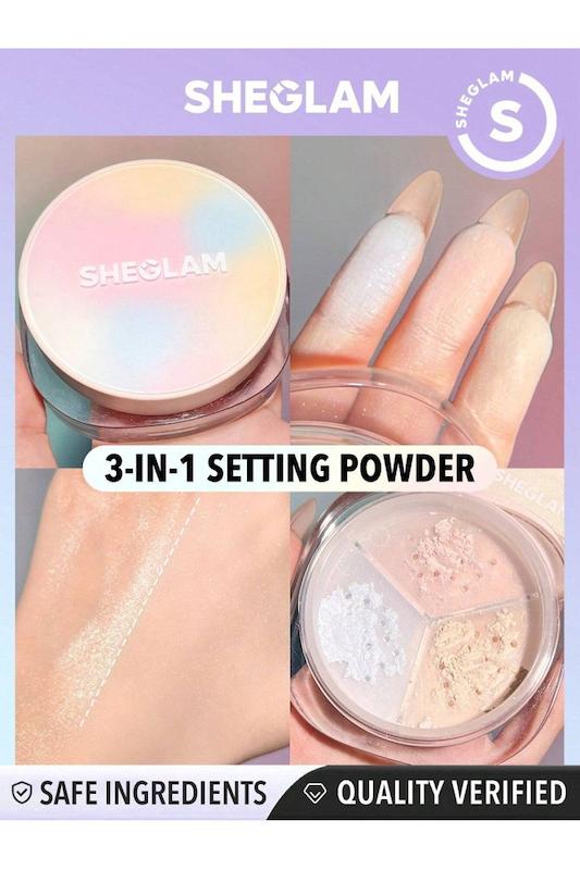 پودر فیکس 3 رنگ Radiance Ring 3in 1 شیگلم