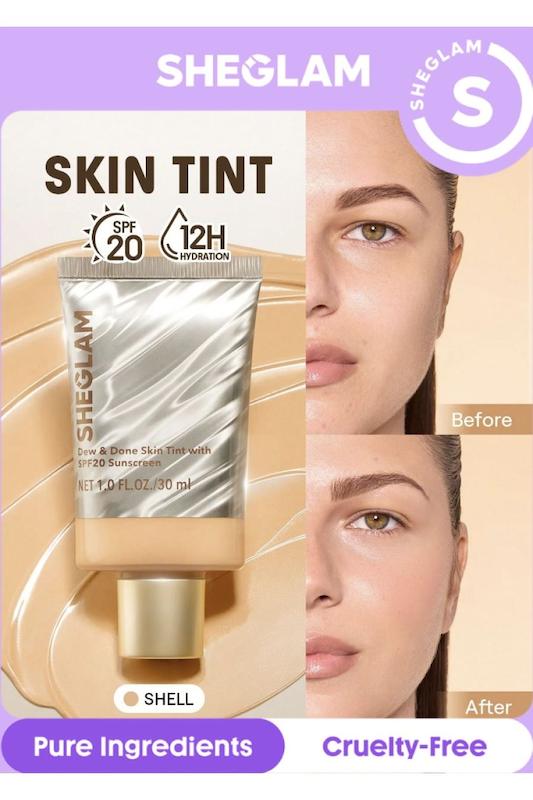 کرم پودر و تینت Shell شیگلم