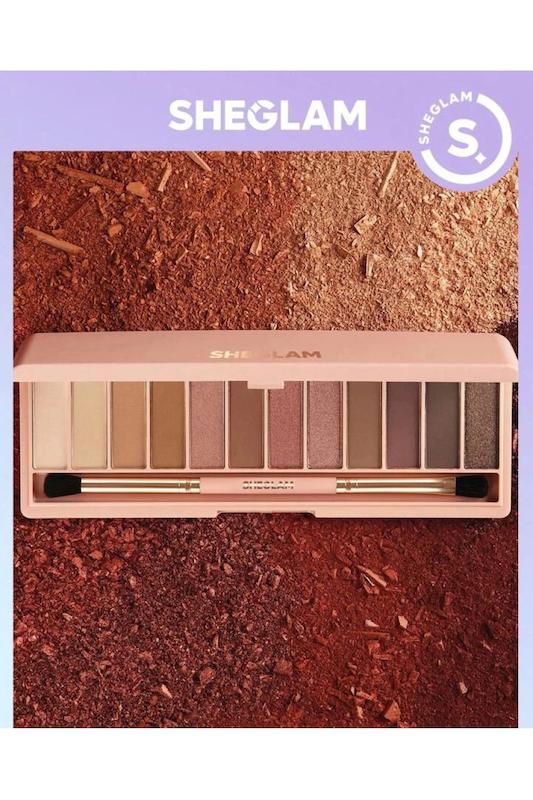 پالت سایه 12 رنگ Burgundy شیگلم