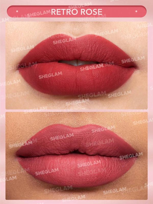 رژلب ALLURE شیگلم رنگ RETRO ROSE