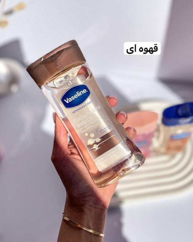روغن بدن ۲۰۰ گرمی وازلین اورجینال