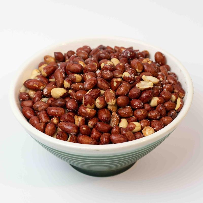 مغز بادام زمینی تنوری