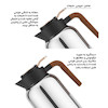 فلاسک دوجداره فینیک گنجایش 2 لیتر کد QB-200