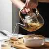 قوری پیرکس دسته بامبو