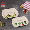 سینی بامبو ریورو طرح کاکتوس سایز متوسط کد 4002