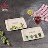 سینی بامبو ریورو طرح کاکتوس سایز کوچک کد 4001