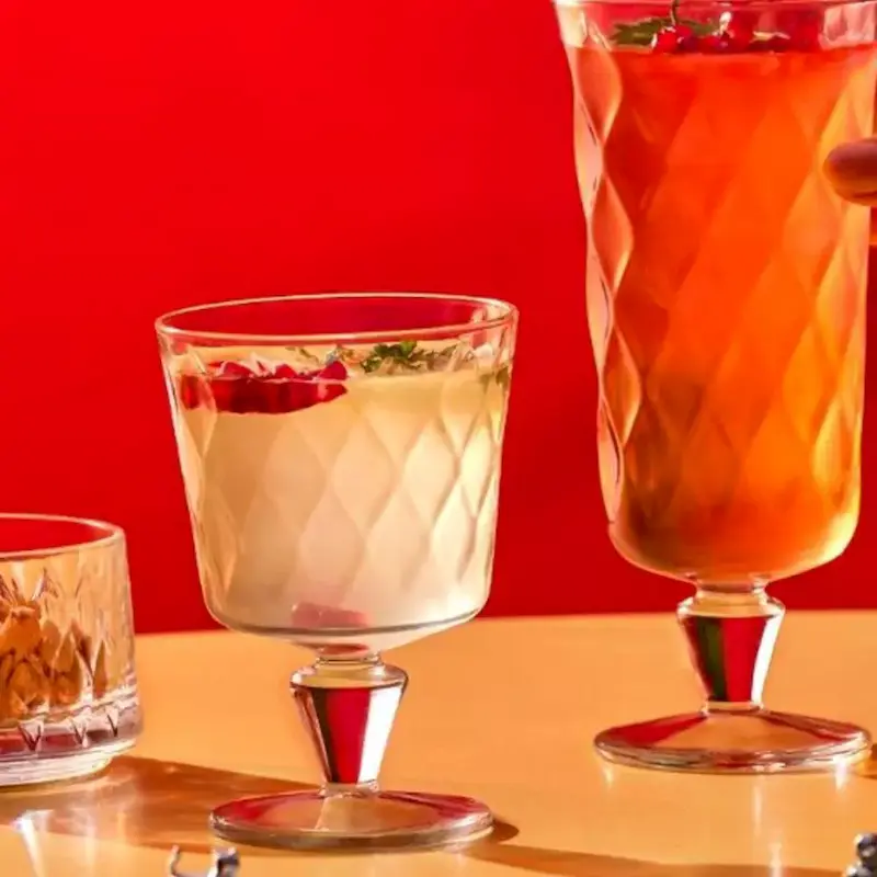 جام پاشاباغچه مدل لیفی گنجایش 270سیسی کد 440472 - (ست 4 عددی)