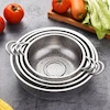 ست آبکش استیل مدل پانچ کد 1610 - (ست 5 عددی)