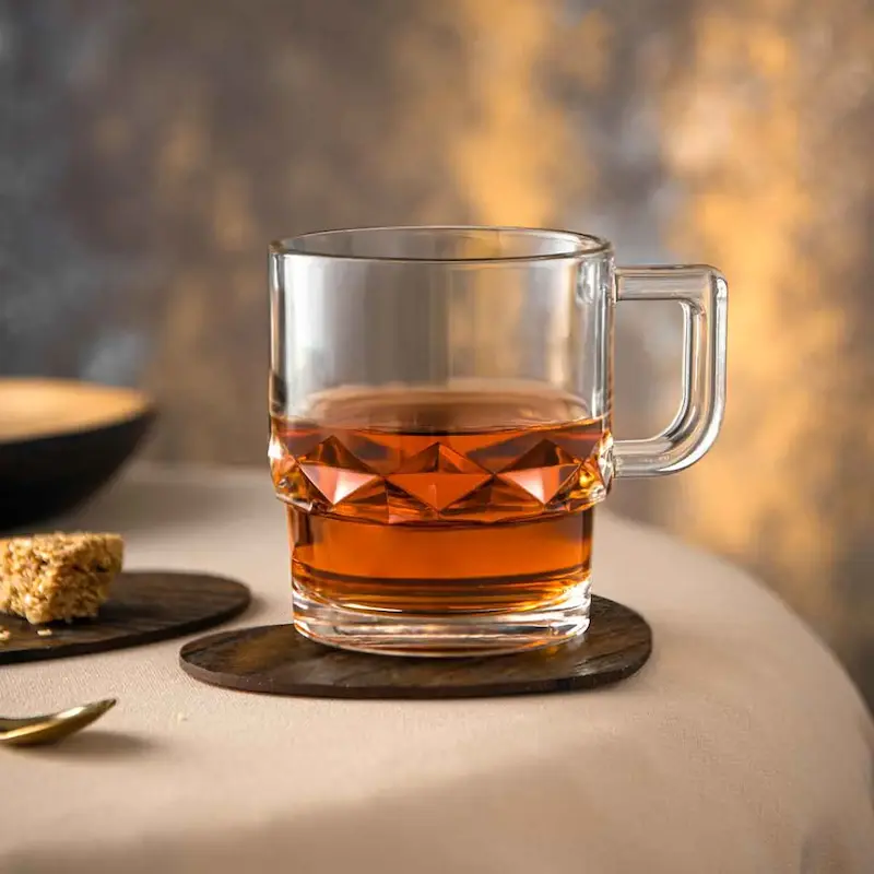 فنجان نوری‌تازه مدل امگا 250سی‌سی کد 21100600W - (ست 6 عددی)