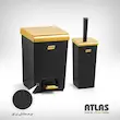 ست سطل و برس اطلس مدل زاگرس کد 379