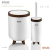 سطل وفرچه طرح‌چوب اطلس مدل سلین کد 707