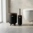 سطل وفرچه طرح‌چوب اطلس مدل سلین کد 707