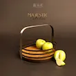 سبد گرد بزرگ بی‌وی‌کی مدل مجستیک کد 451125 VK