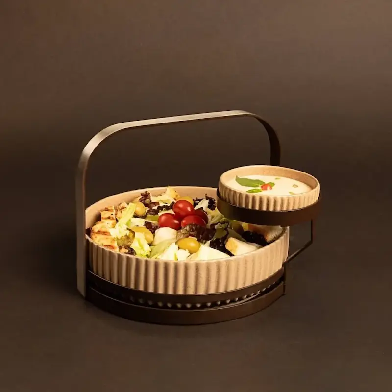 ظرف سرو دوخانه بی‌وی‌کی مدل مجستیک کد 452123 VK