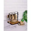 ست قهوه‌خوری و استند بی‌وی‌کی مدل مجستیک کد 452612 VK