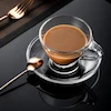 فنجان و نعلبکی یوجینگ مدل مکس گنجایش 230سی‌سی کد 24011 - (ست 12 پارچه)