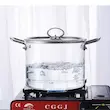 قابلمه پیرکس شعله‌مستقیم گنجایش 5.5 لیتر کد 8090