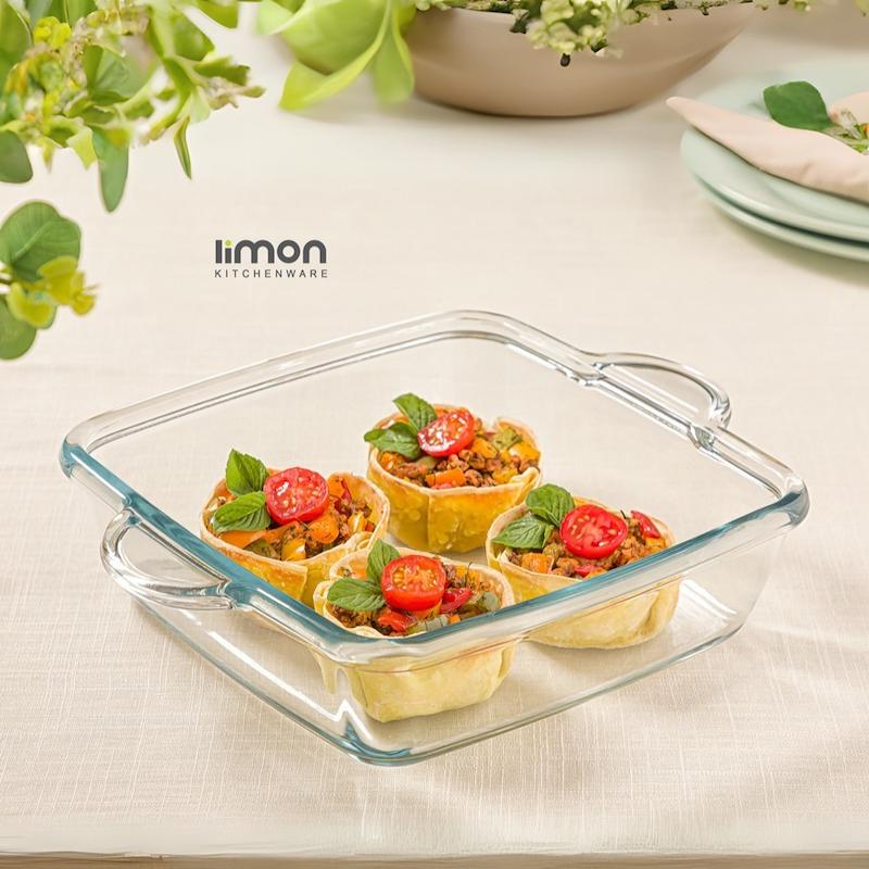 ظرف سرو لیمون مدل چهارگوش کد 2237