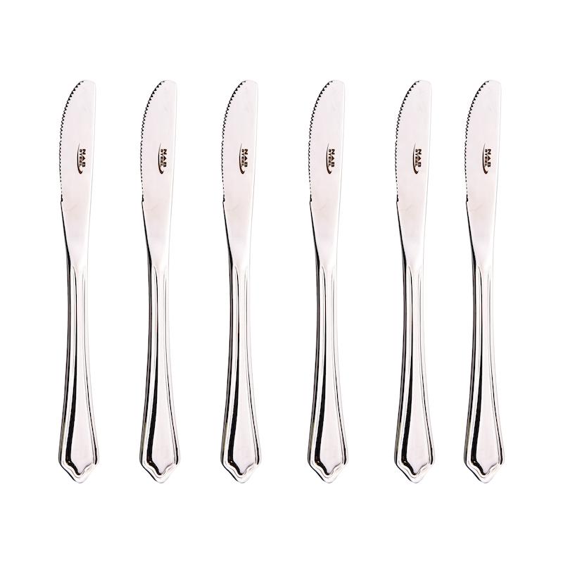 کارد میوه خوری ناب استیل مدل ونیز مجموعه 6 عددی