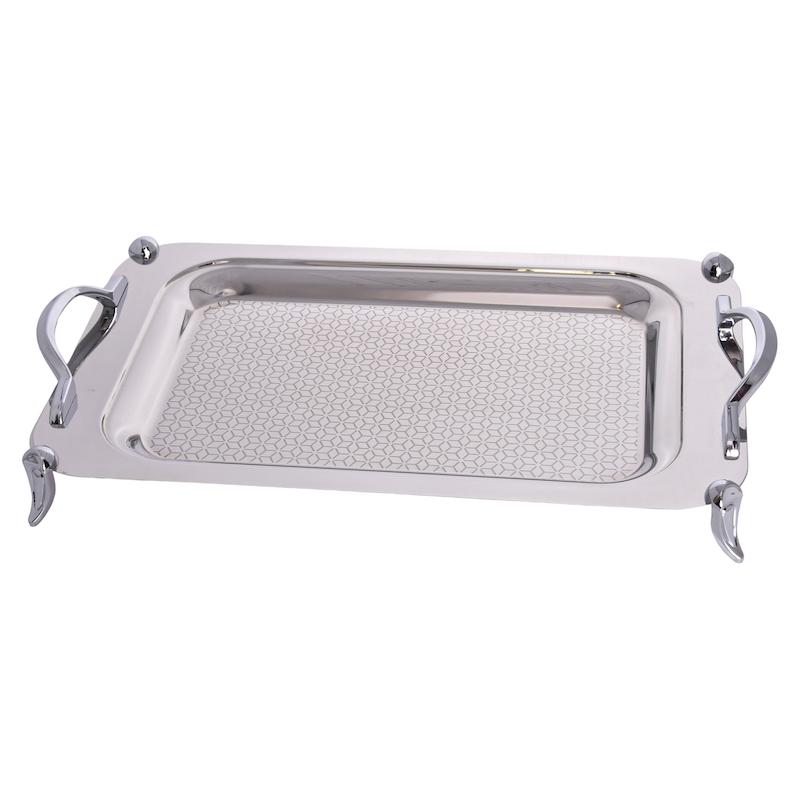 سینی دسته دار یونیک کد 04 - 4061 سایز 30*50 سانتی متر