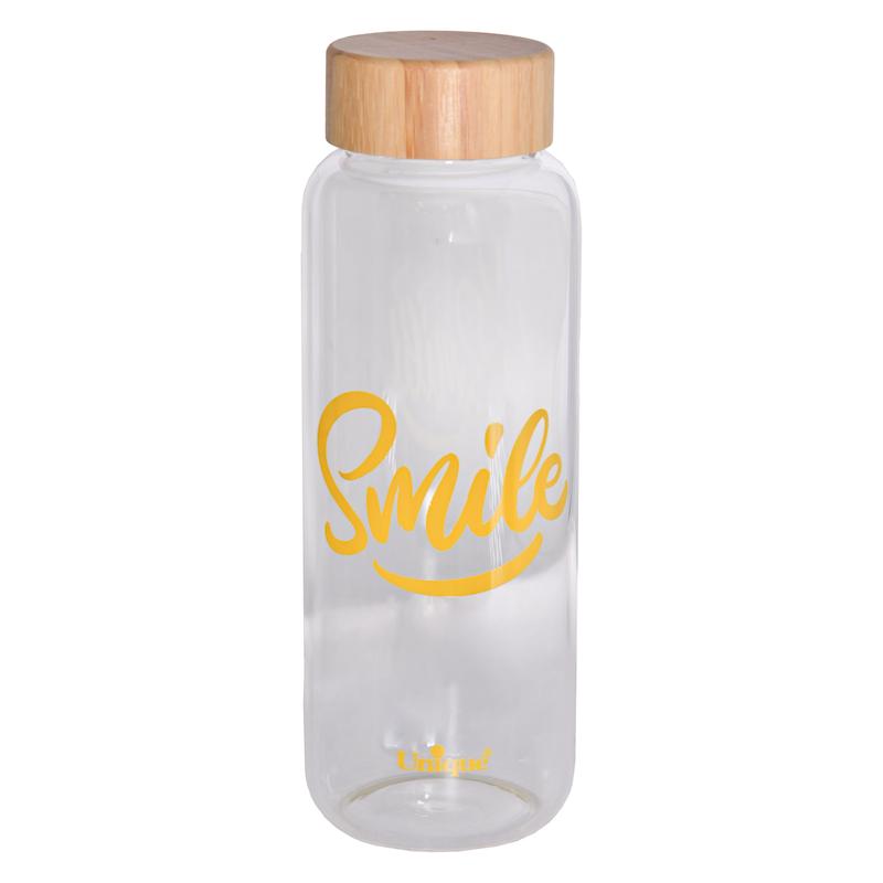 بطری آب یونیک طرح smile کد 3058 گنجایش 1.03 لیتر