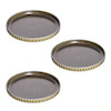 بشقاب میوه خوری بی وی کی طرح OLIVE کد 455222 مجموعه 3 عددی 