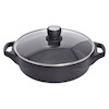 تابه گرانیت یونیک طرح هلیوس کد 8932 سایز 28 به همراه دستگیره