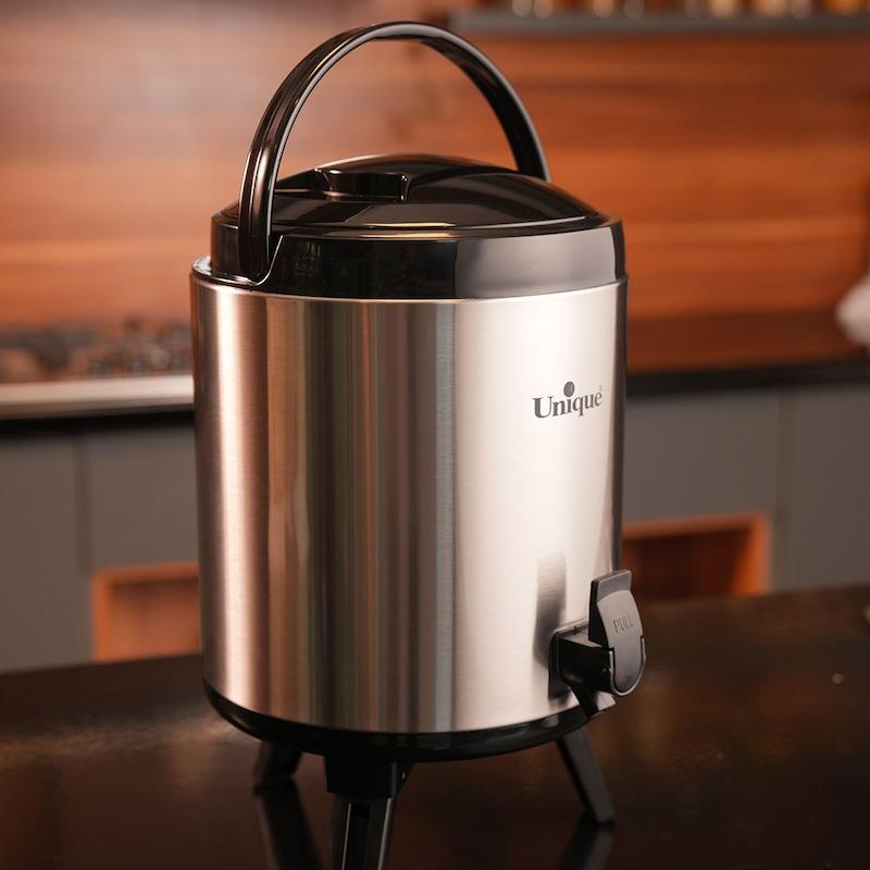  کلمن دوجداره استیل یونیک گنجایش 8 لیتر  کد UN-7583