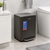 سطل زباله 20لیتری پدال‌دار یونیک کد 4305