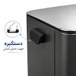 سطل زباله 20لیتری پدال‌دار یونیک کد 4305