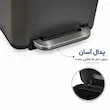 سطل زباله 20لیتری پدال‌دار یونیک کد 4305
