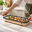 رولت‌خوری چوبی‌فلزی یونیک کد 2983