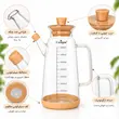 ظرف روغن پیرکس یونیک گنجایش 800 سی‌سی کد 2066