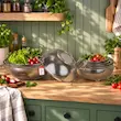 آبکش پانچ 10 پارچه یونیک کد 4089