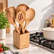 ست کفگیر و ملاقه چوبی 6پارچه یونیک کد 1106