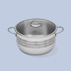 قابلمه یونیک مدل تمام استیل سایز 28 کد UN-9915
