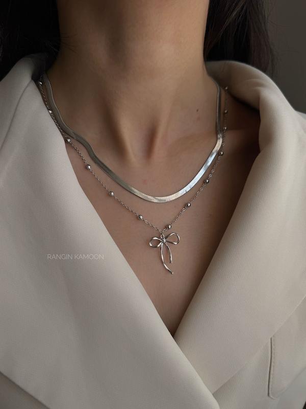 گردنبند پاپیون🎀