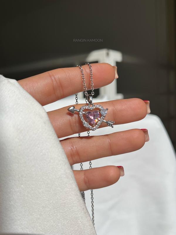 گردنبند قلب تیروکمان💘